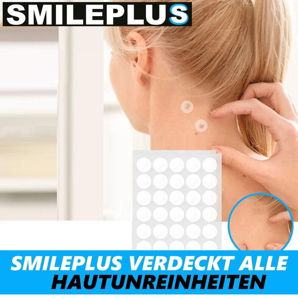 SMILEPLUS XXL Akne Pflaster Set Hydrocolloid Patch Anti Pickel Mitesser 36Stk