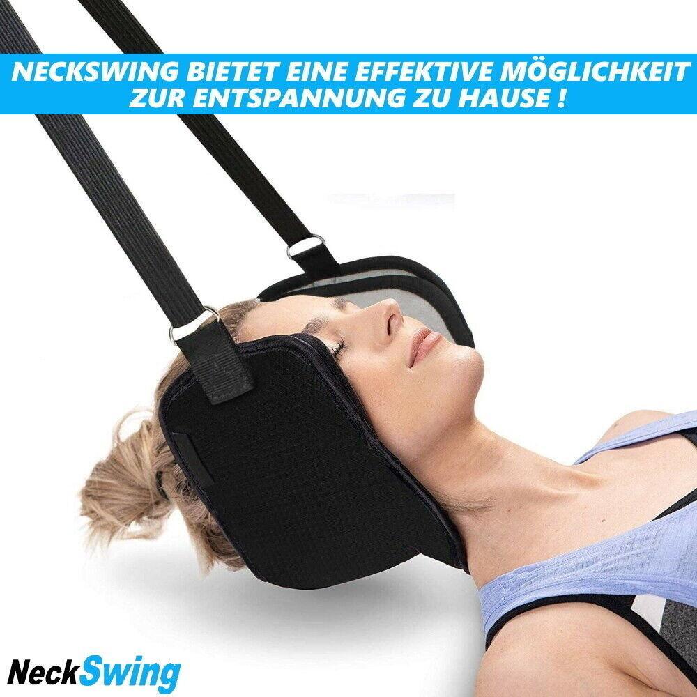 NeckSwing Hals Hängematte Nackenhängematte Kopf Nackenmassagegerät Entspannung