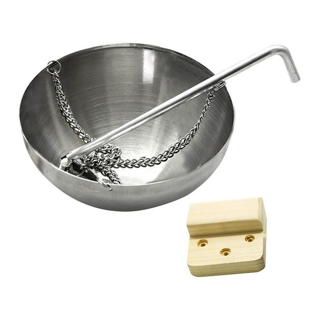Sauna Ölhalter mit Schale für Aromatherapie Duftöle Sauna DE.