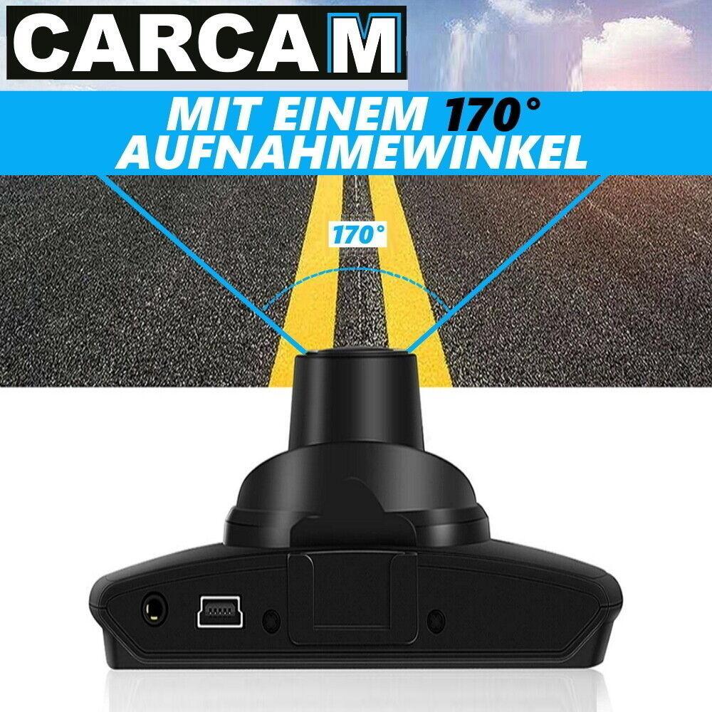 CARCAM DASHCAM FULL HD AUTO LKW TAXI 1080P RECORDER KFZ KAMERA NACHTSICHT KFZ