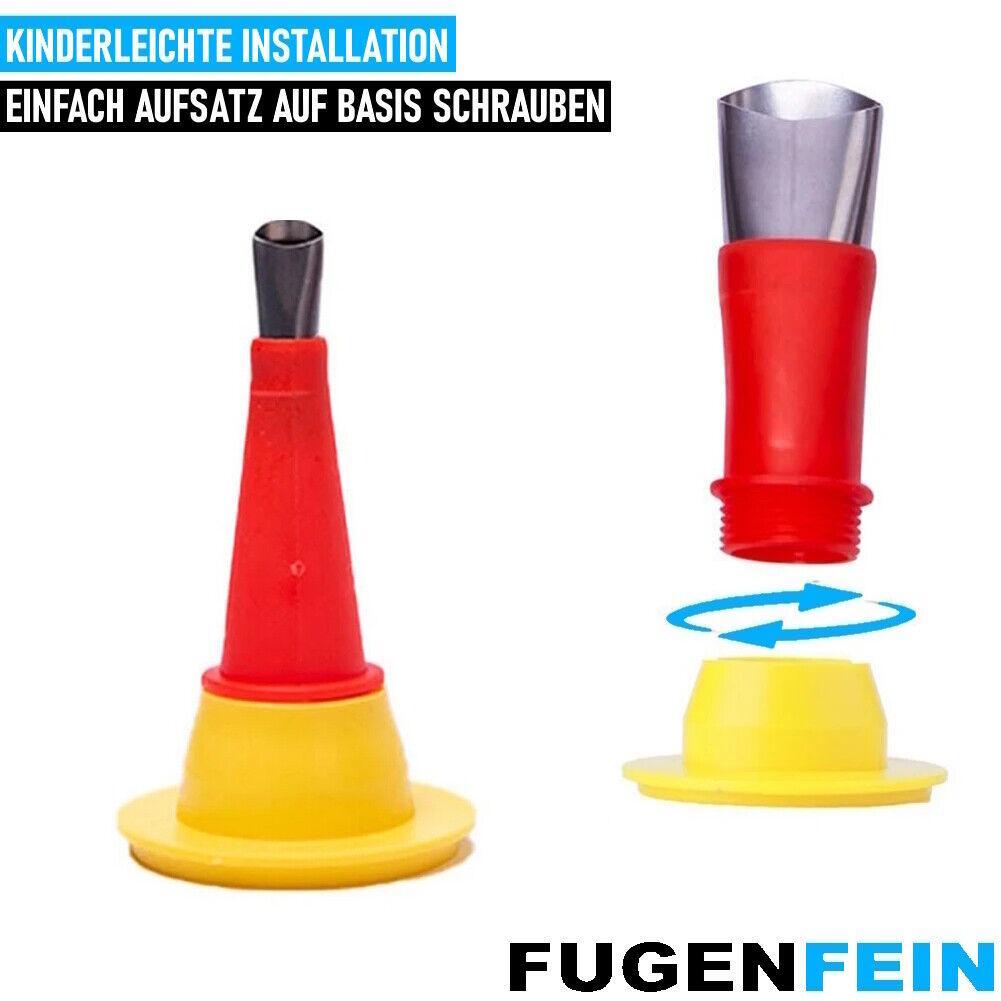 FUGENFEIN Kartuschenspitzen Silikon Dichtungsdüsen Silikonspitzen 20 Fugendüsen