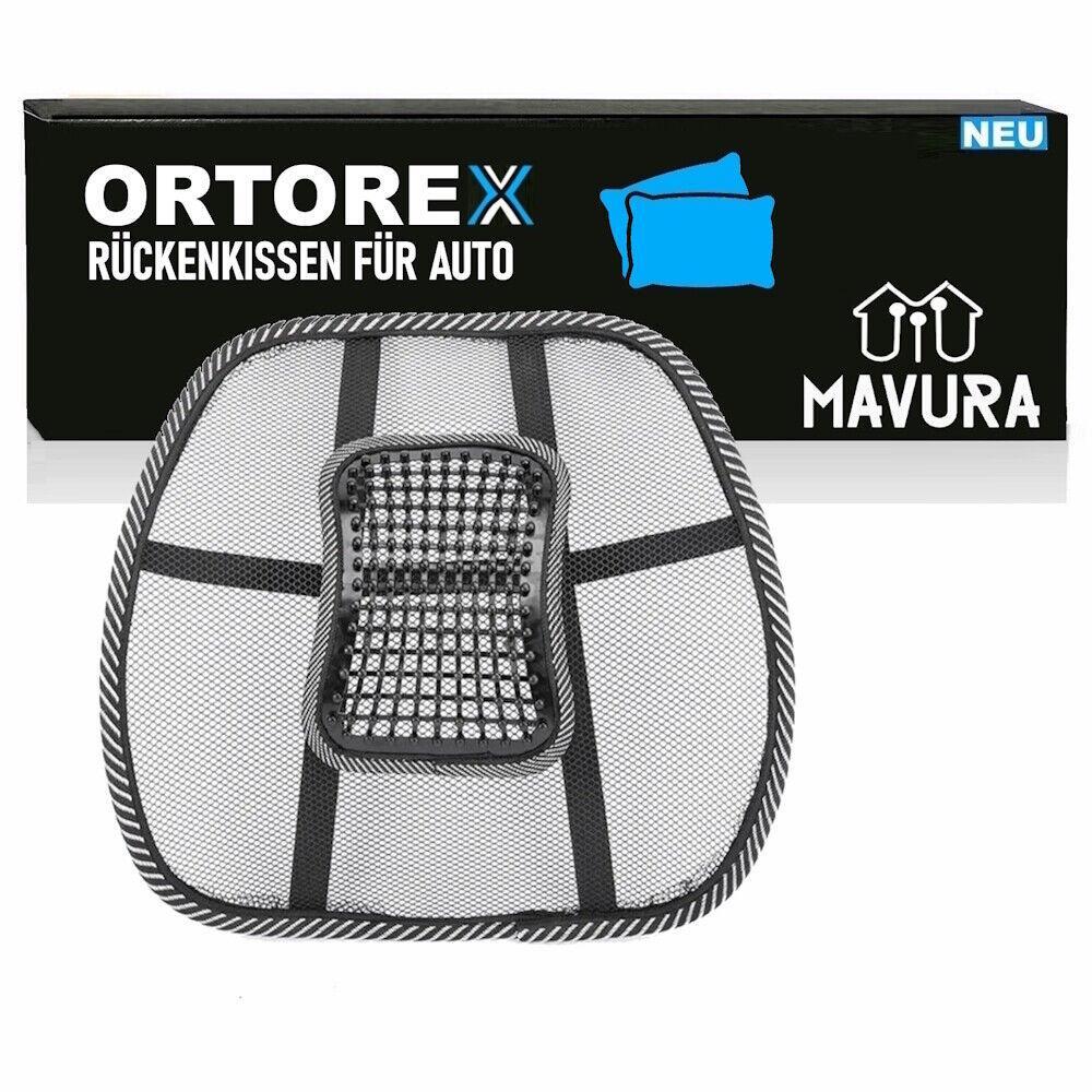 ORTOREX Ergonomische Lordosenstütze Auto Lendenwirbelstütze Büro Rückenstütze