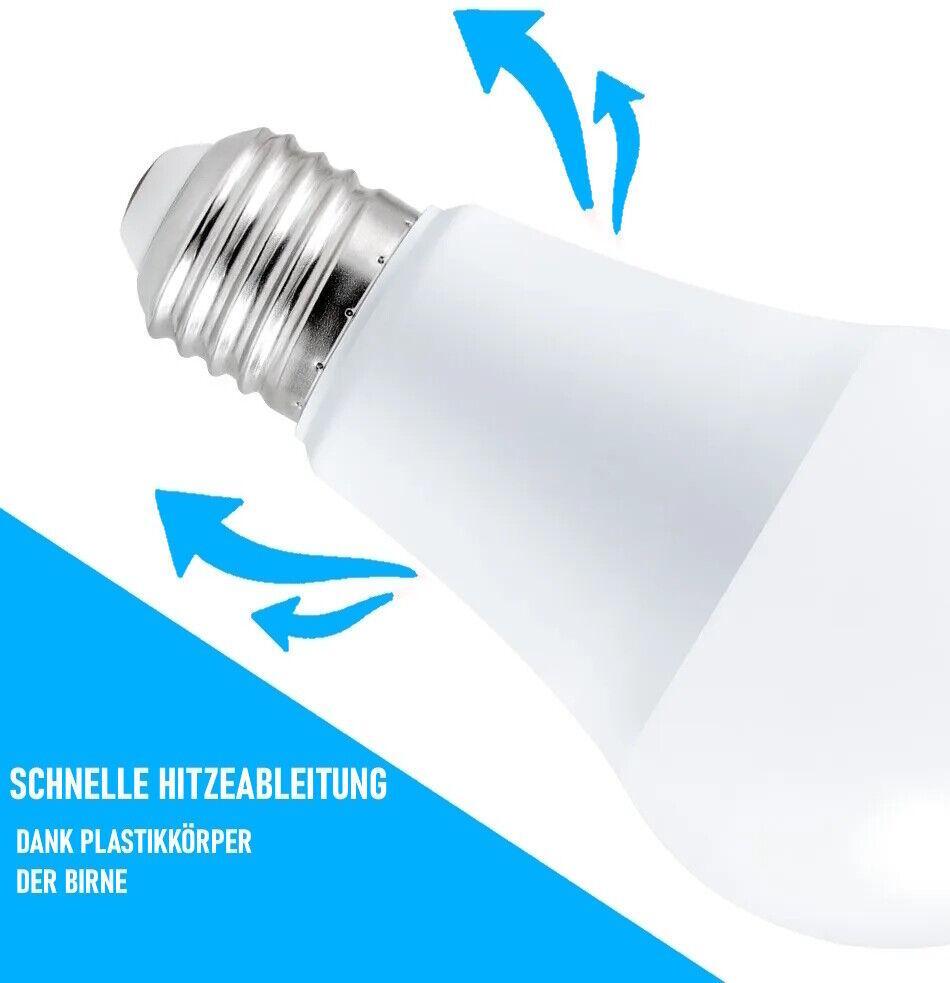 FIREFLY RGB Birne Farbwechsel Lampe Bunte LED Glühbirne Dimmbar m. Fernbedienung