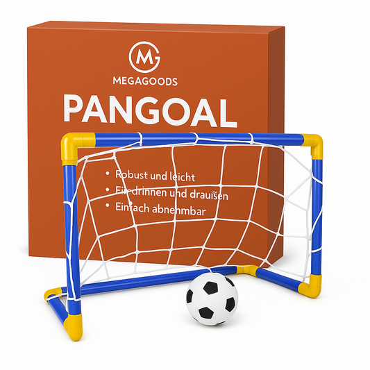 Fußballtor Set Kinder Indoor Outdoor robust leicht abnehmbar DE.
