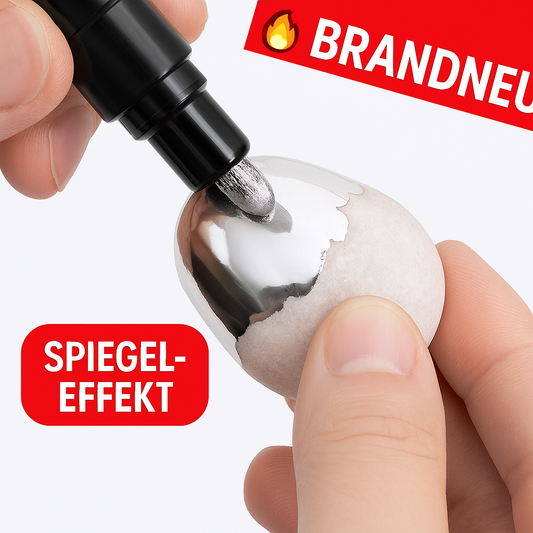 Spiegel Marker Stift Chrom Gold Silber Kupfer DIY Stift für Kunst & Auto Deko