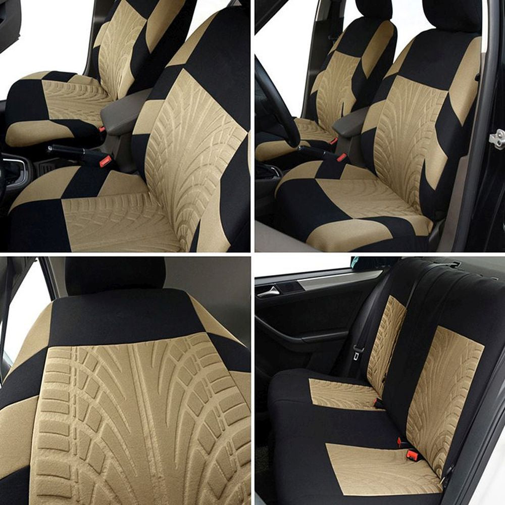 2er-Set Autositzbezüge Universal Stoff Airbag geeignet DE.