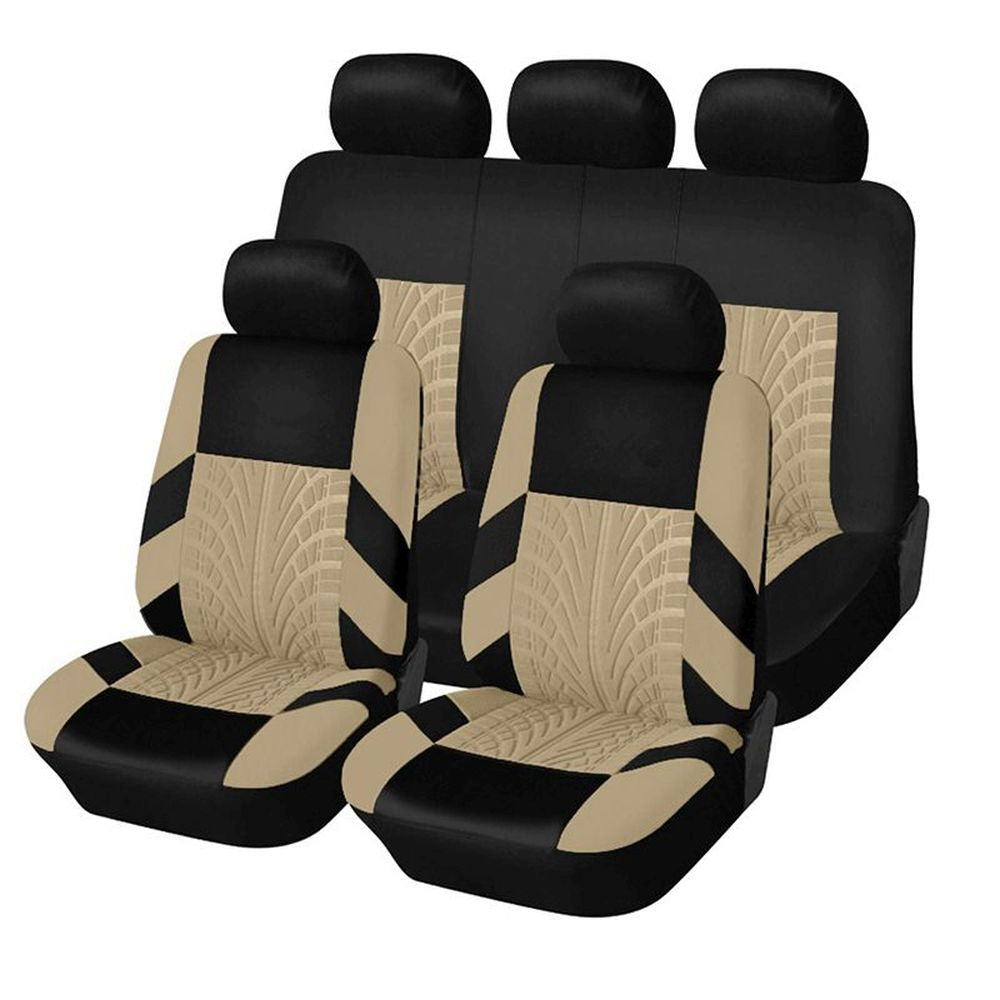 2er-Set Autositzbezüge Universal Stoff Airbag geeignet DE.