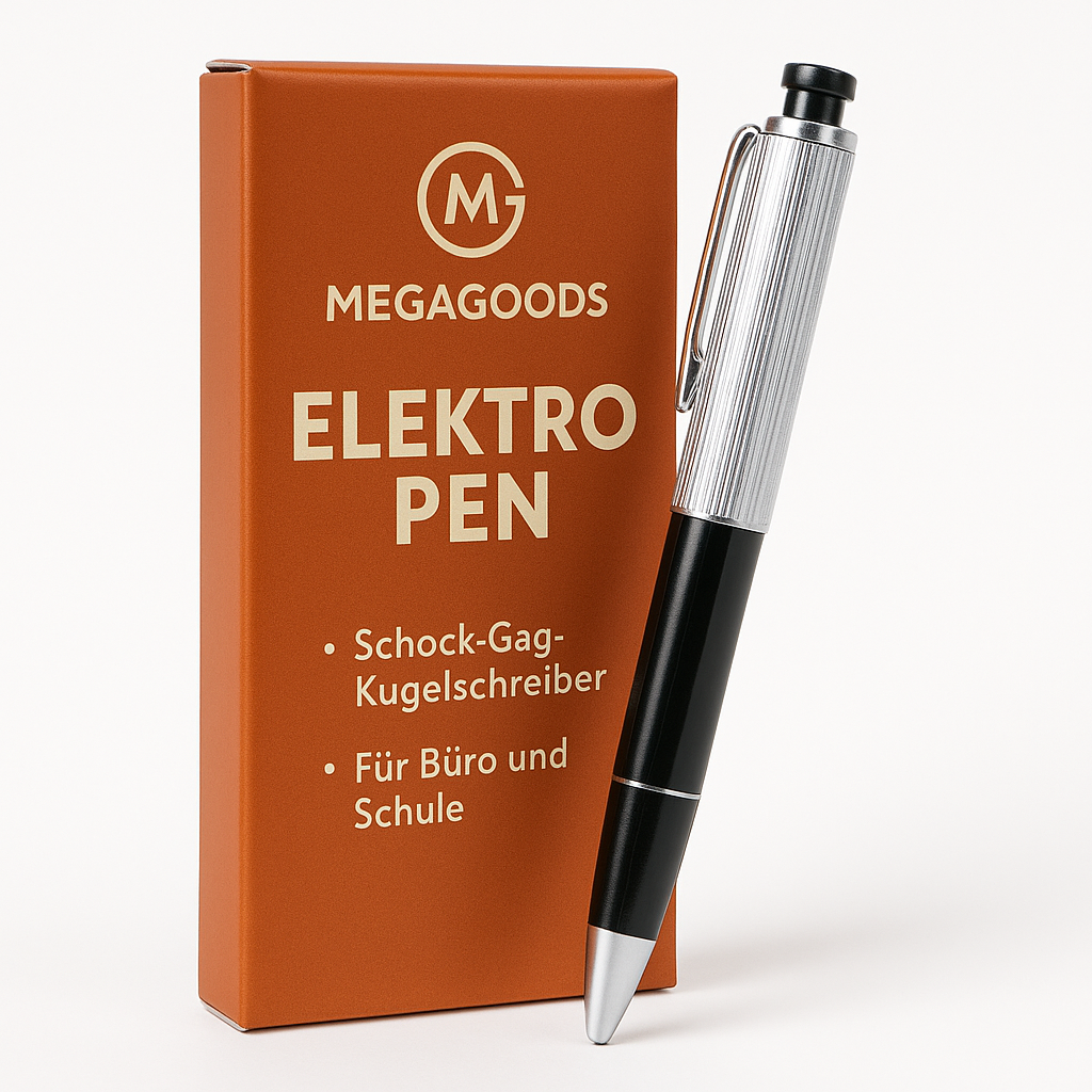 Schock Kugelschreiber Scherzartikel für Büro Schule witziges Gadget DE.