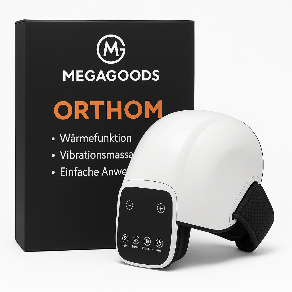 Elektrischer Knie- und Gelenkmassager mit Wärme und Vibration DE.