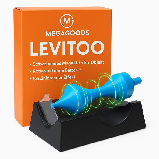 Schwebendes Magnet-Deko-Objekt rotierend ohne Batterie DE.