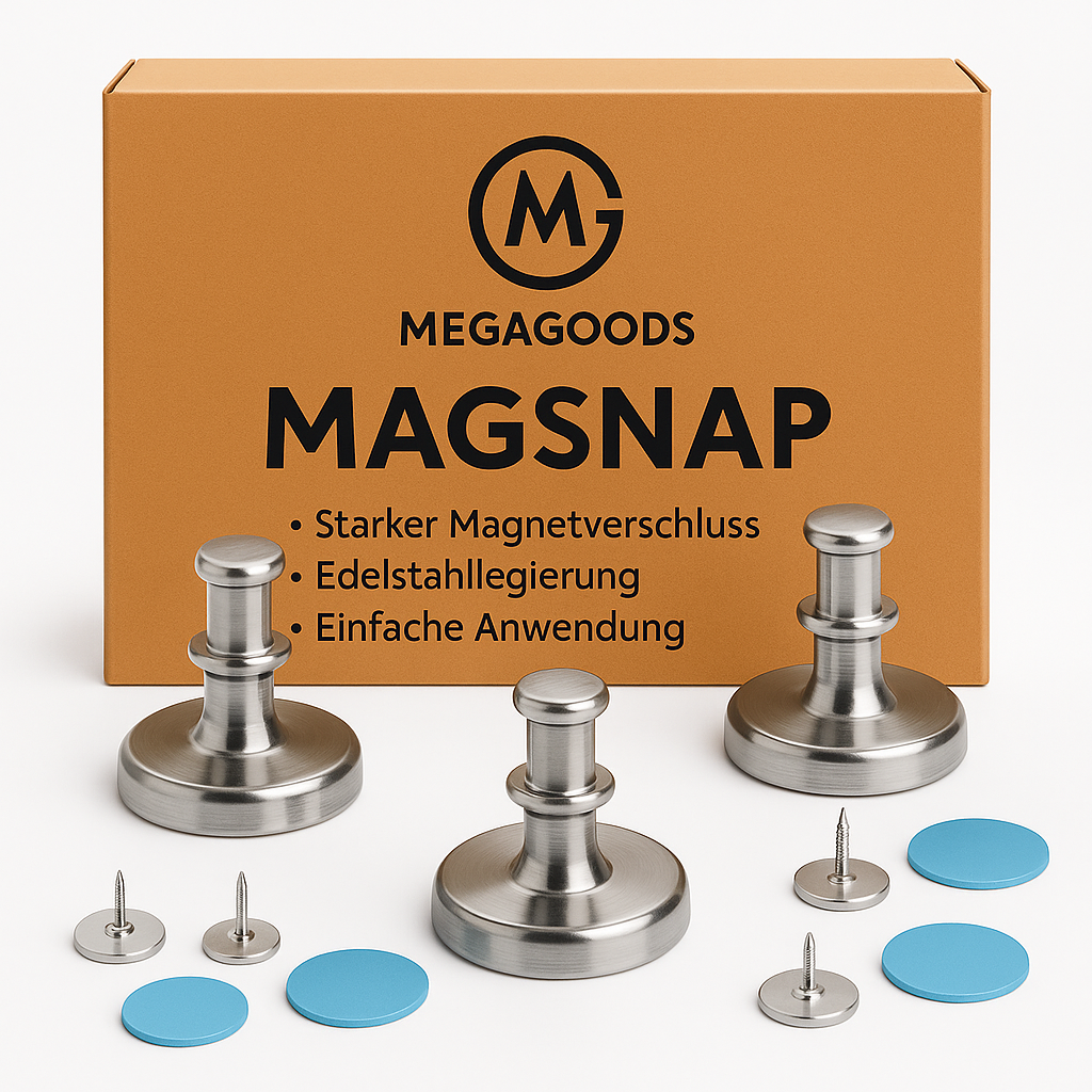 Moderner Magnet-Haken Metall Wandmontage Vorhänge stabil DE.
