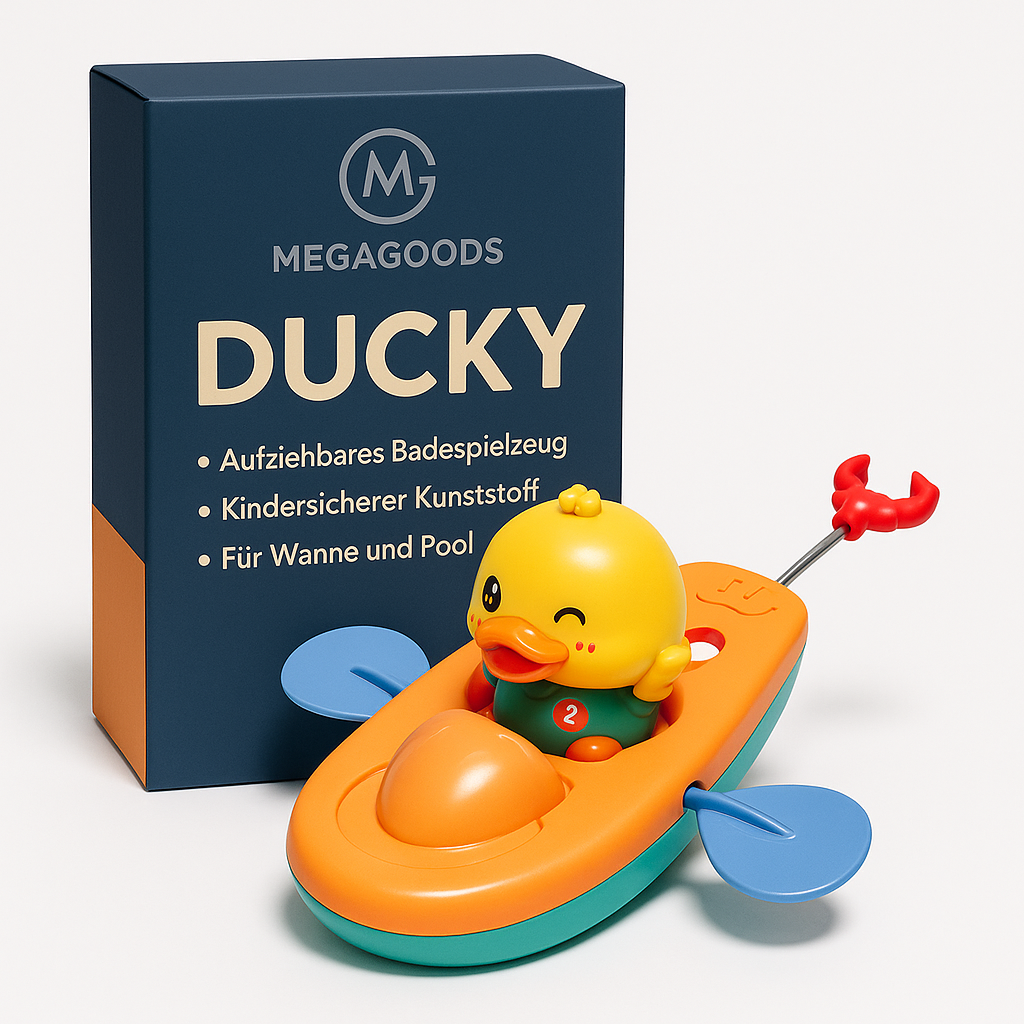 Badeente Gelb schwimmend für Pool und Badewanne Spielzeug DE.
