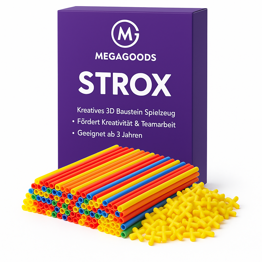 Bausteine-Set bunte Konstruktionsstrohhalme Lernspielzeug DE.