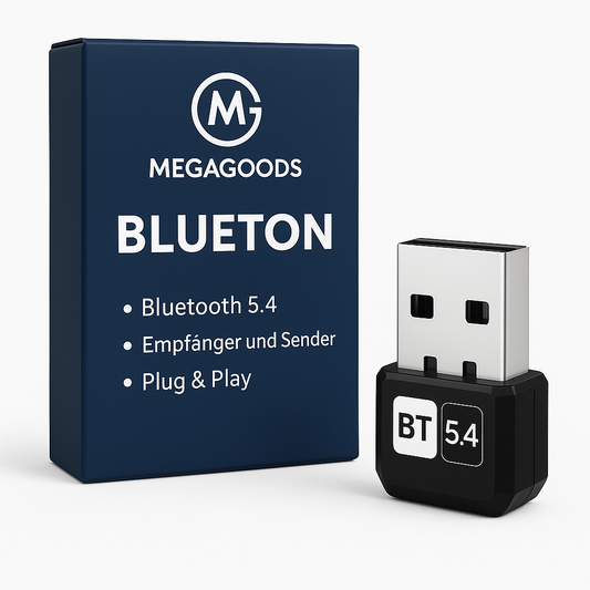 USB Bluetooth 5.4 Adapter Mini Dongle Sender Empfänger PC Laptop DE.