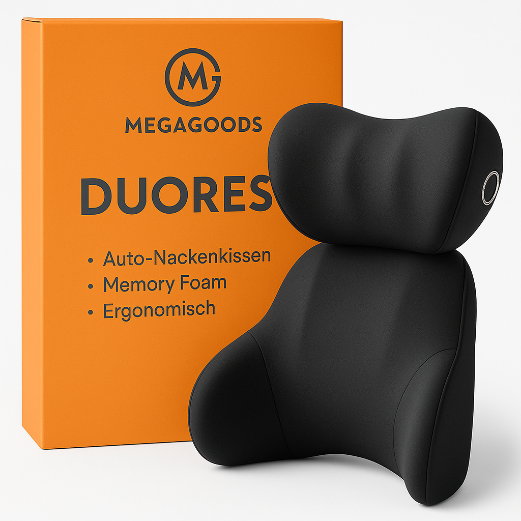 Auto Nackenkissen Memory Foam Lendenkissen Ergonomisch DE.
