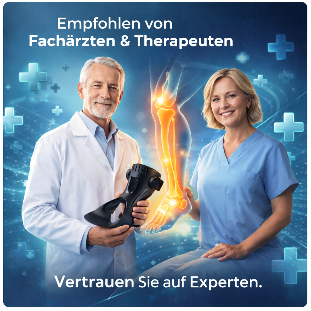 NeuroStep™ Fußheber Orthese gegen Dropfoot endlich sicher gehen ohne Stolpern