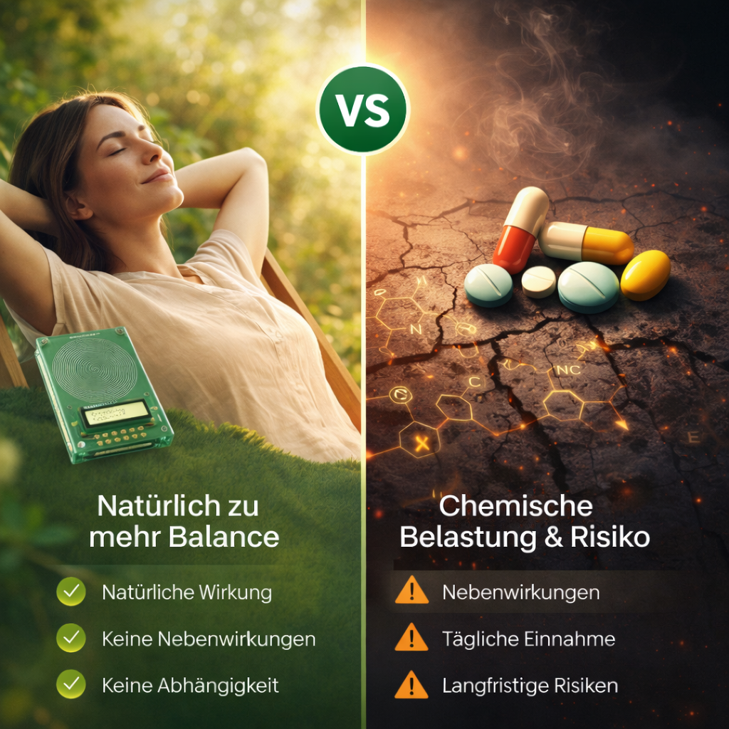 Frequora™ Frequenzgerät Frequenztherapie Stress Entspannung Regeneration