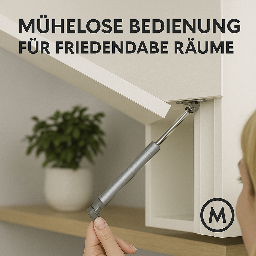 Gasdruckfeder Schranklift Scharnier Strebe Klappenlift Türbeschlag DE.