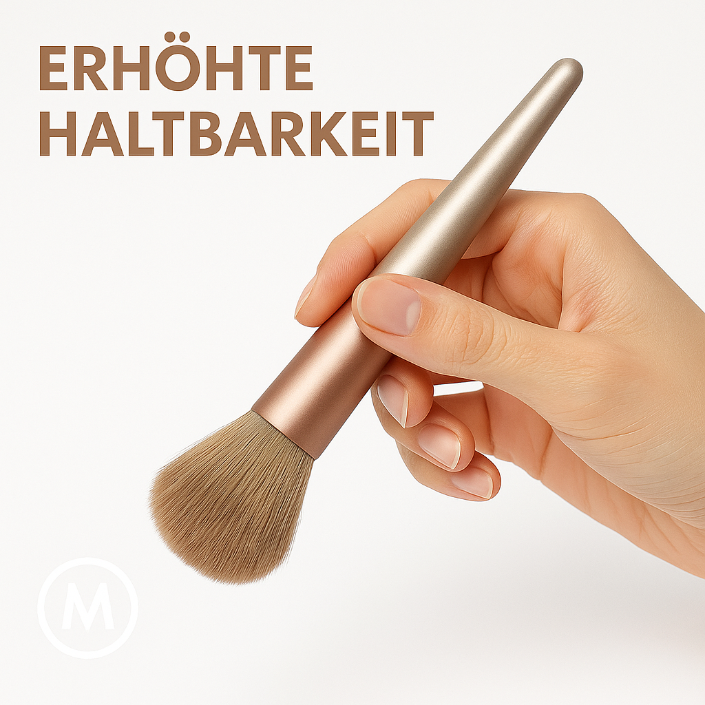 Make-up Pinselset 13-teilig weich mit Etui Lidschatten Rouge DE.