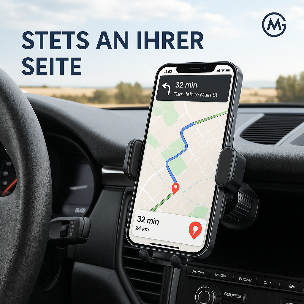 Handyhalterung Auto Lüftung für 4,7-6,7 Zoll Smartphones DE.