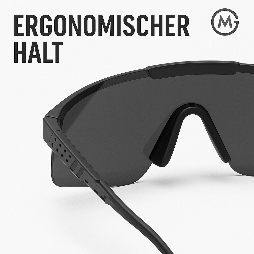 Sportbrille UV400 Fahrrad MTB Herren Damen Outdoor Sonnenbrille DE.