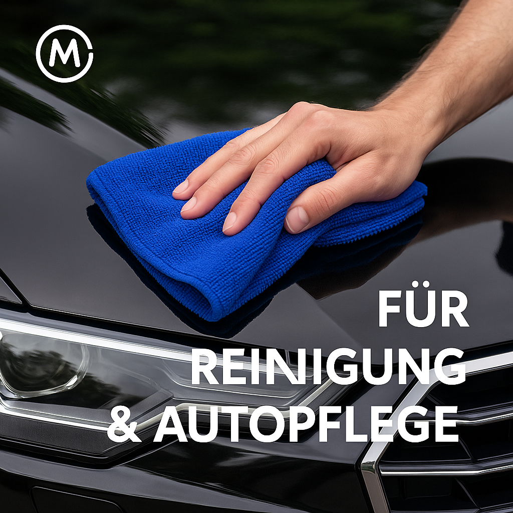 Mikrofaser Tücher Set Auto Poliertuch Reinigung Haushalt 6er Set DE.