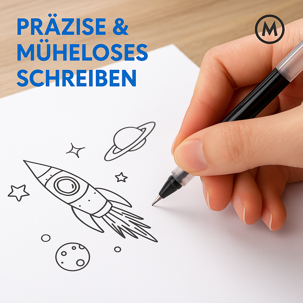 10er-Set Gelstifte Needle Tip Schreibstifte für Büro und Schule DE.