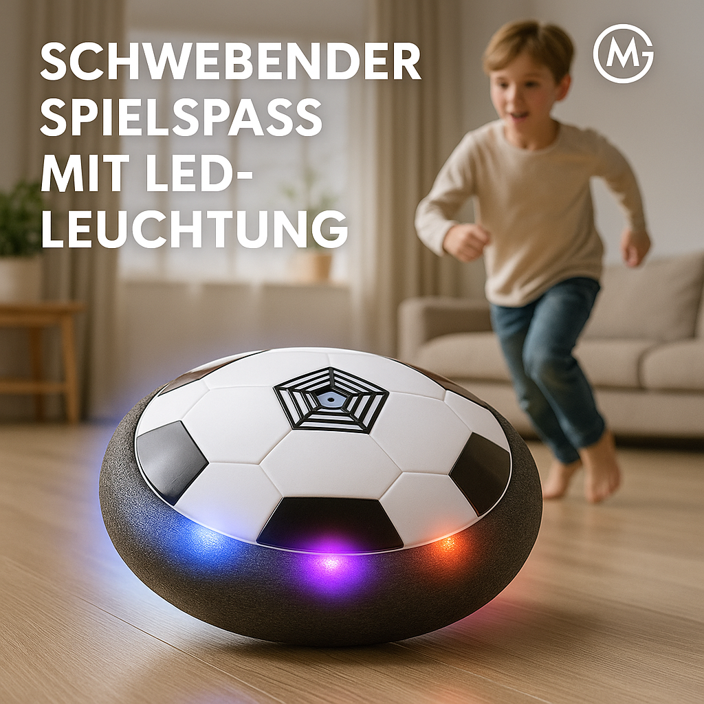 Hover Fußball LED schwebend Indoor Spielzeug für Kinder DE.