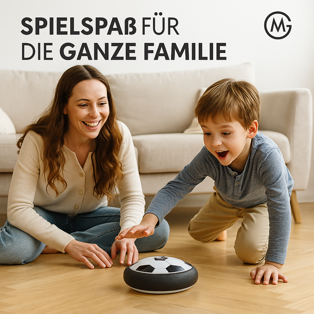 Hover Fußball LED schwebend Indoor Spielzeug für Kinder DE.