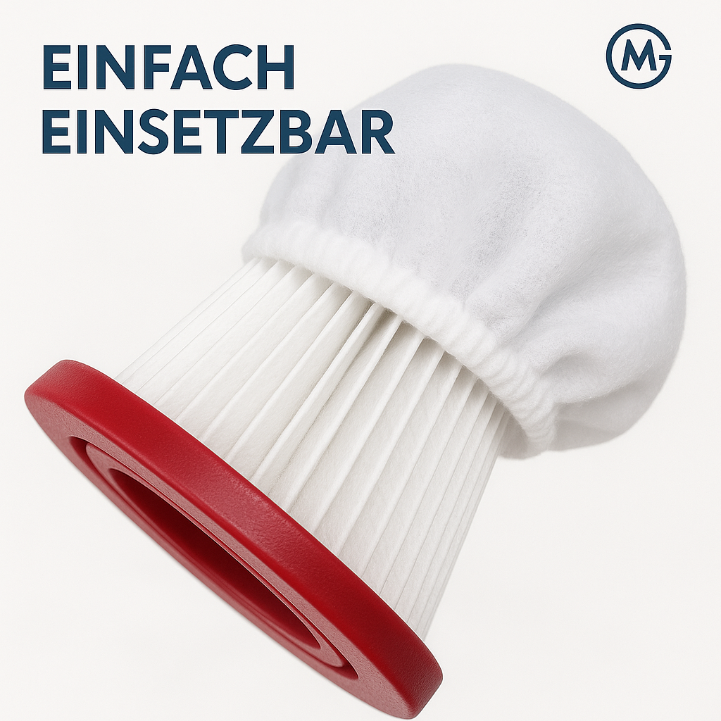 20er-Set Staubsauger Filterbezüge Vlies waschbar Schutz DE.