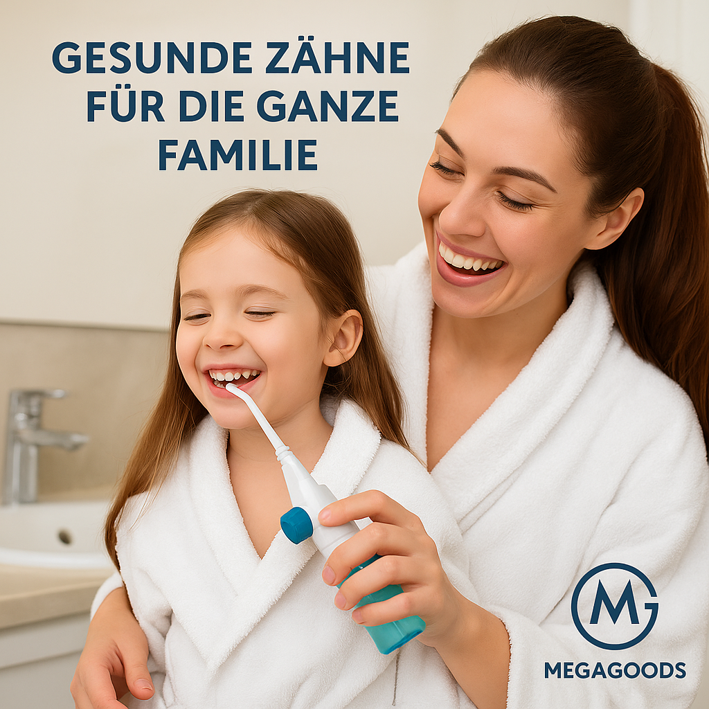 Hochdruck Munddusche tragbar Zahnreiniger mit Wasserdruck DE.