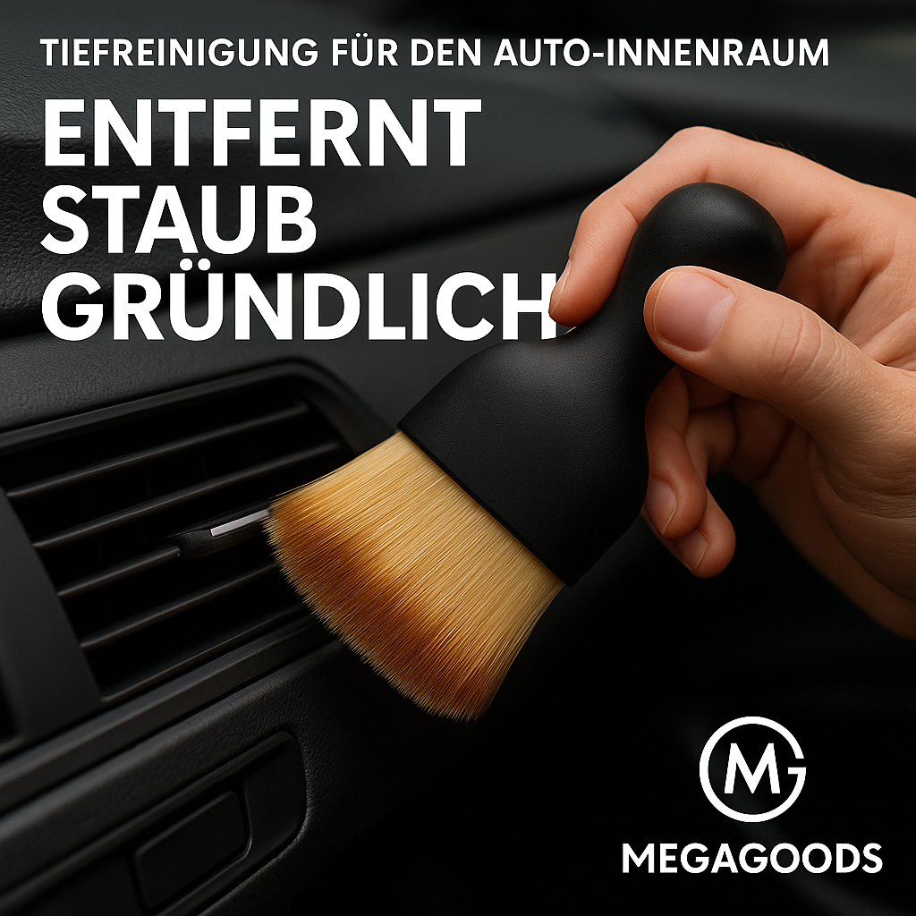 2er-Set Auto Innenraum Reinigungsbürsten Weich Staubpinsel DE.