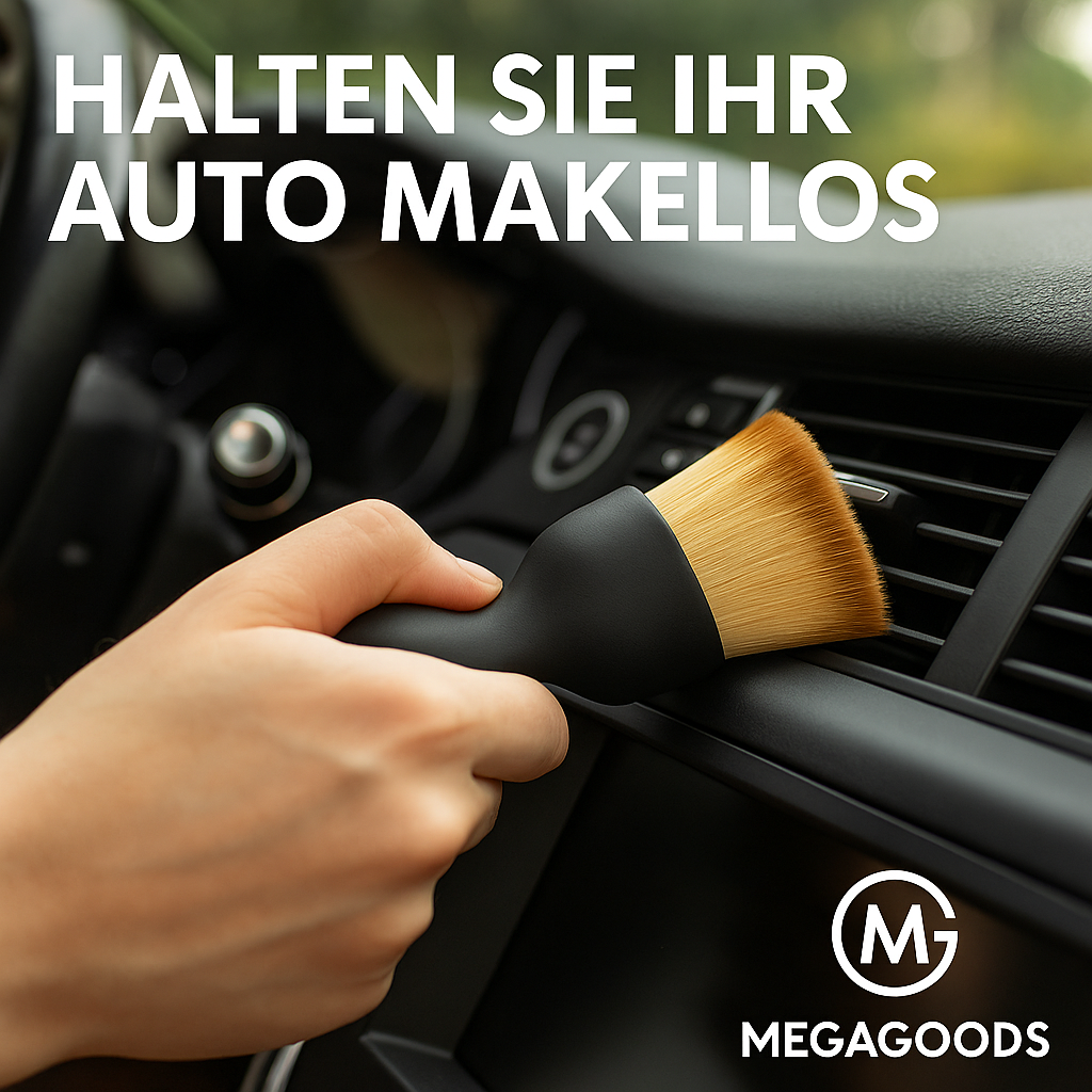 2er-Set Auto Innenraum Reinigungsbürsten Weich Staubpinsel DE.