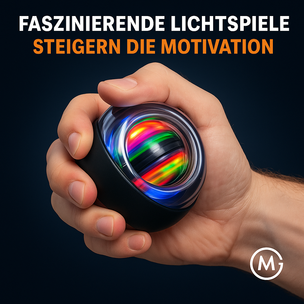 Wrist Gyro Ball Handtrainer Unterarm Fitness Muskeltraining DE.