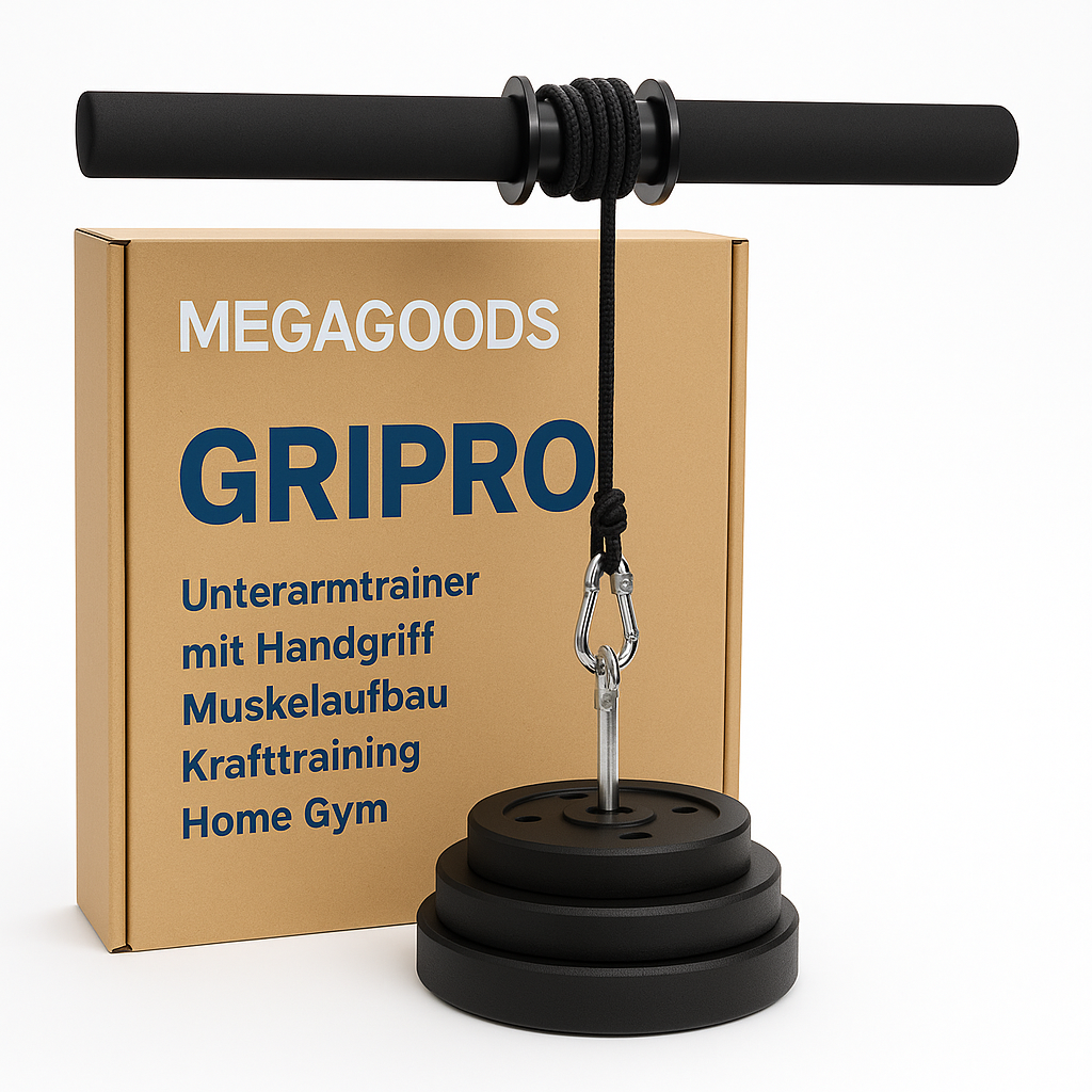 Unterarmtrainer mit Handgriff Muskelaufbau Krafttraining Home Gym DE.