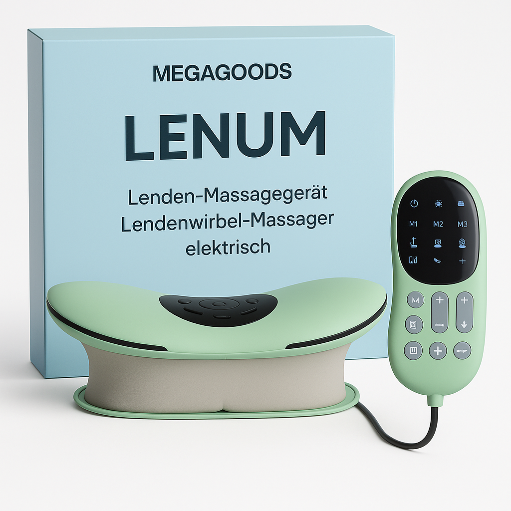 Lenden Massagegerät Lendenwirbel-Massager elektrisch DE.