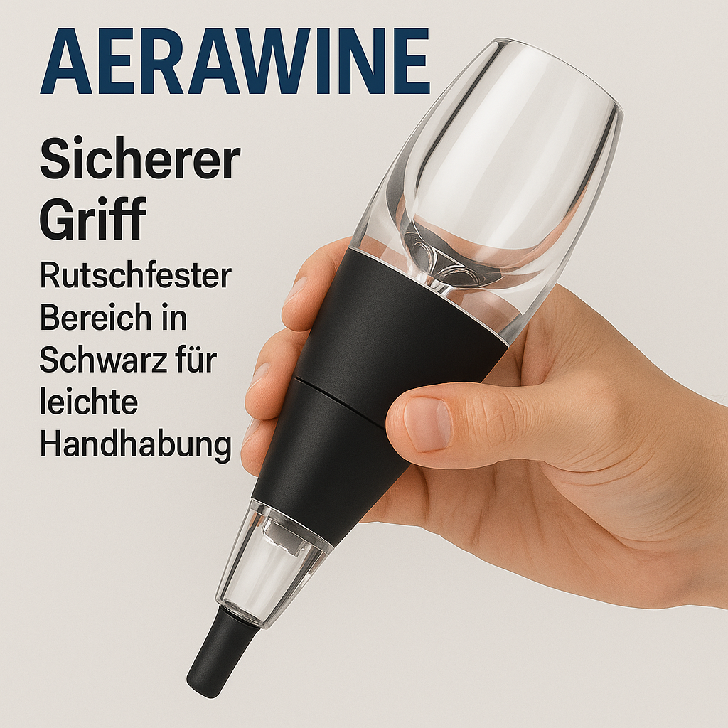 Weindekanter Belüfter für Rotwein Weißwein Whisky Barzubehör DE.