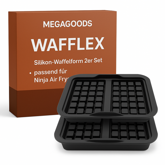 Silikon Waffelform 2er Set passend für Ninja Air Fryer AF300EU DE.