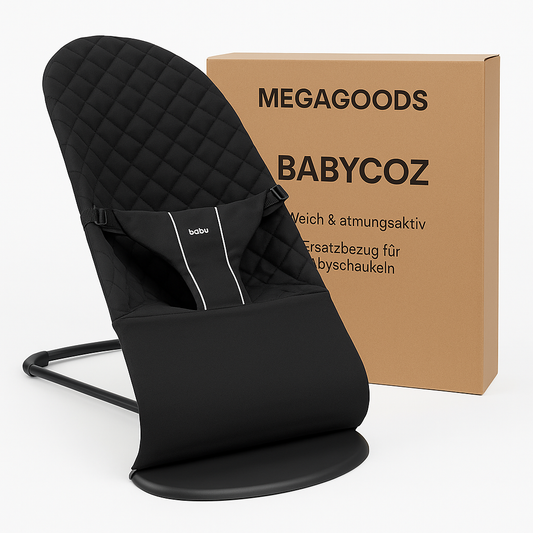 Babywippe Ersatzbezug weich atmungsaktiv für Babyschaukeln DE.