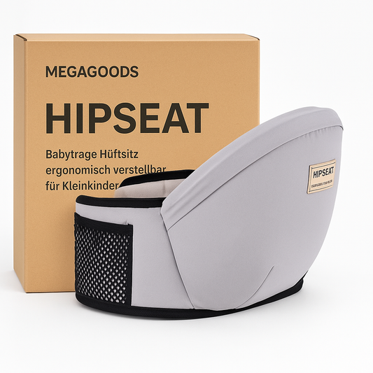 Babytrage Hüftsitz ergonomisch verstellbar für Kleinkinder DE.