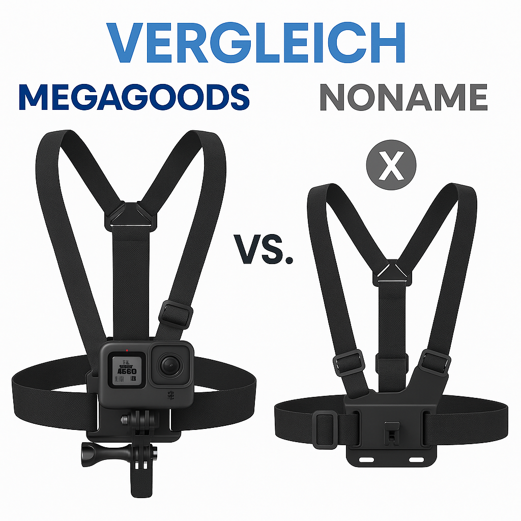 Brustgurt Kopfband J-Haken Halter für GoPro Insta360 DJI Action DE.