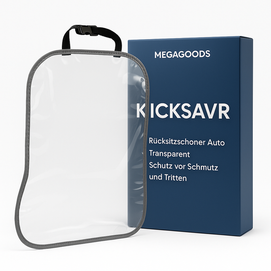 Rücksitzschoner Auto transparent Schutz vor Schmutz und Tritten DE.