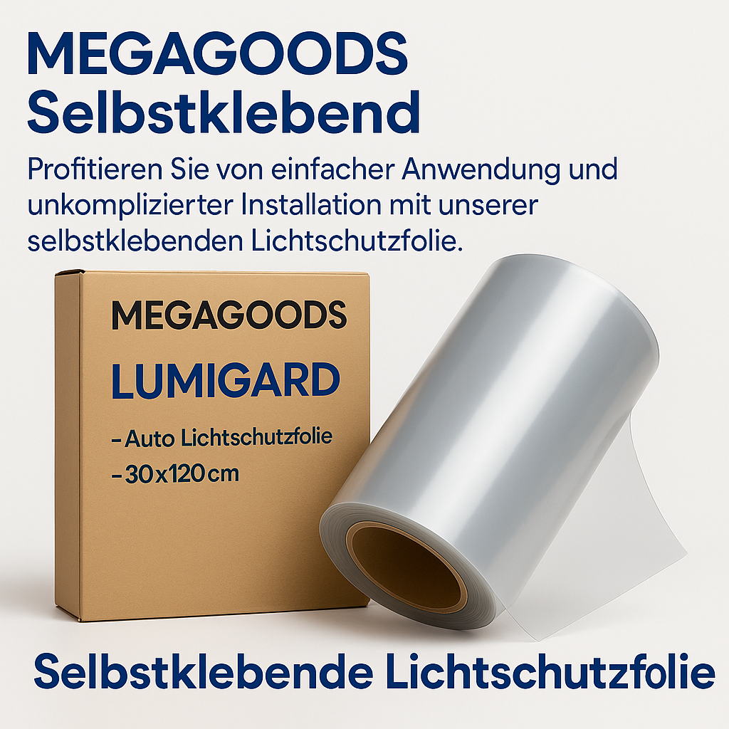 Auto Lichtschutzfolie klar 30x120cm Scheinwerfer Rücklicht DE.