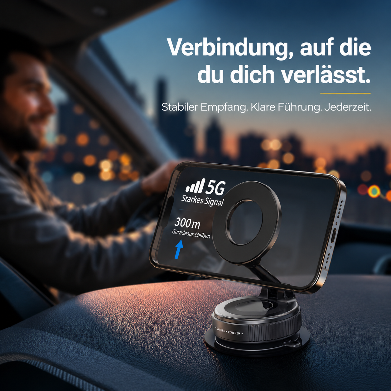 Snapmount™ Slim Magnetische Handyhalterung Auto 360° Saugnapf Klappbar Stark