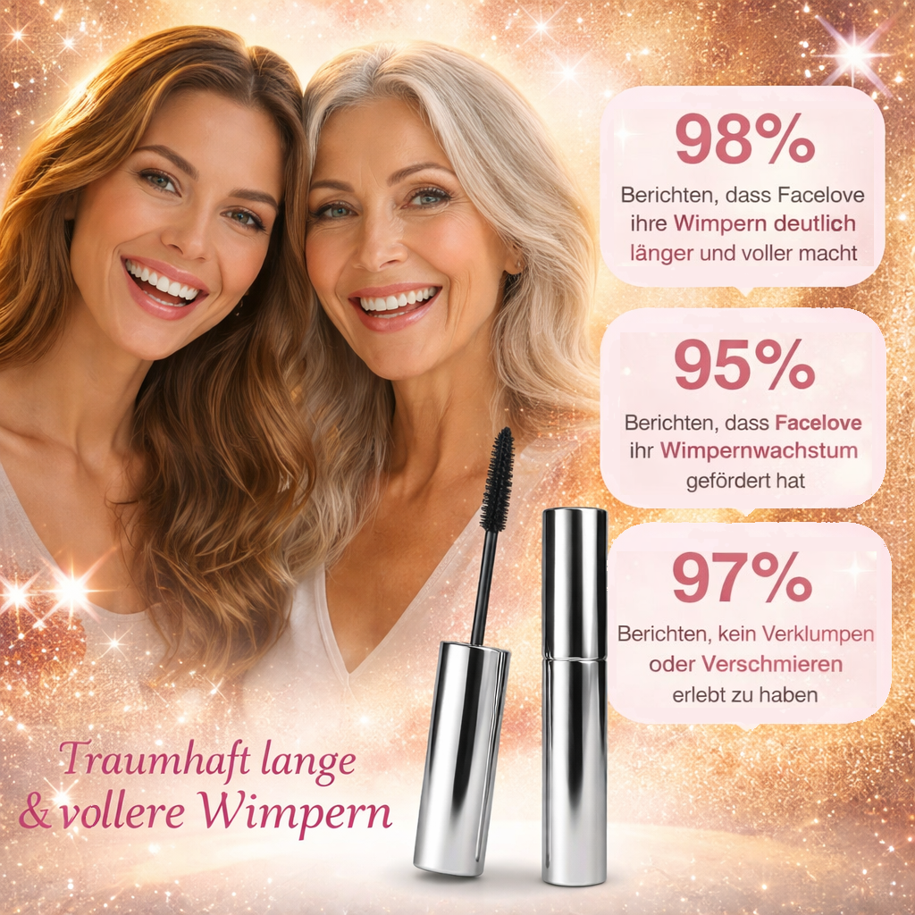 Faccelove™ IronEye Mascara Wimperntusche wasserfest langanhaltend Volumen Effekt