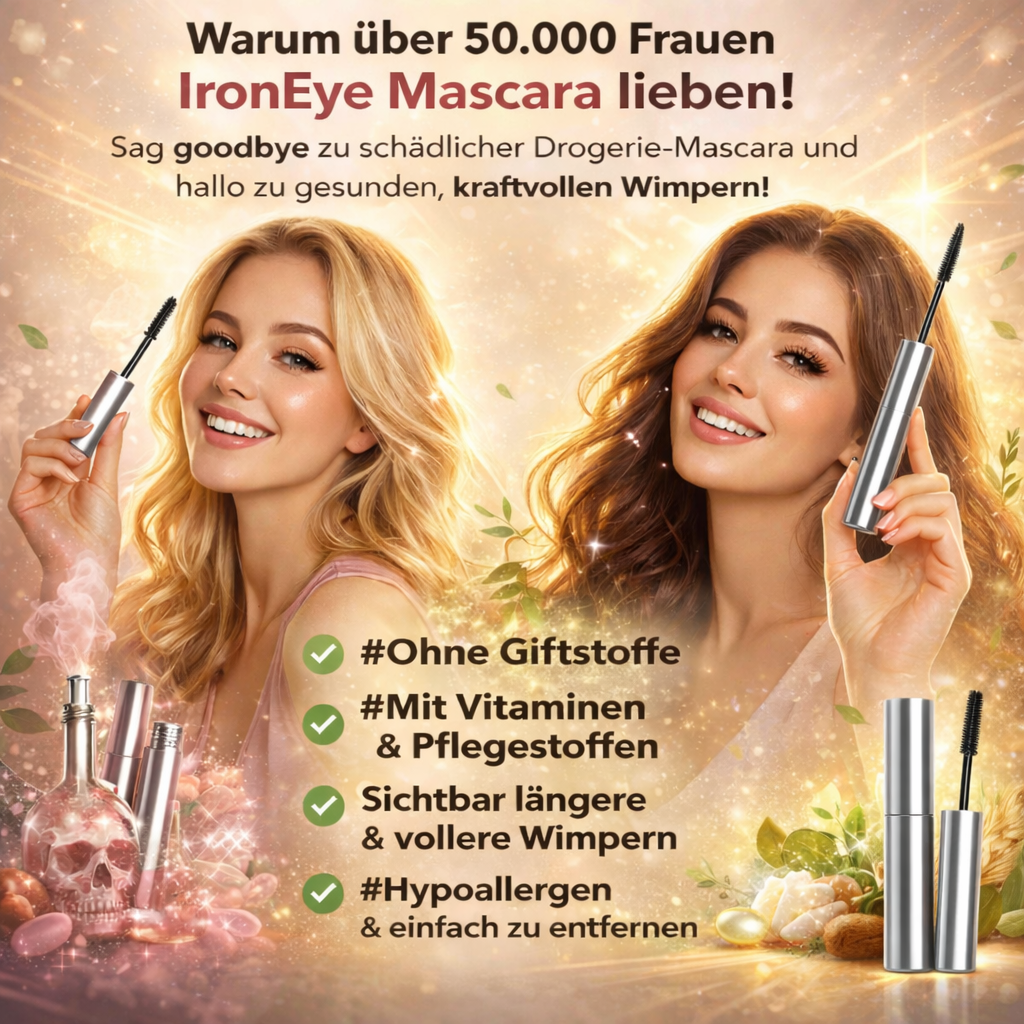 Faccelove™ IronEye Mascara Wimperntusche wasserfest langanhaltend Volumen Effekt