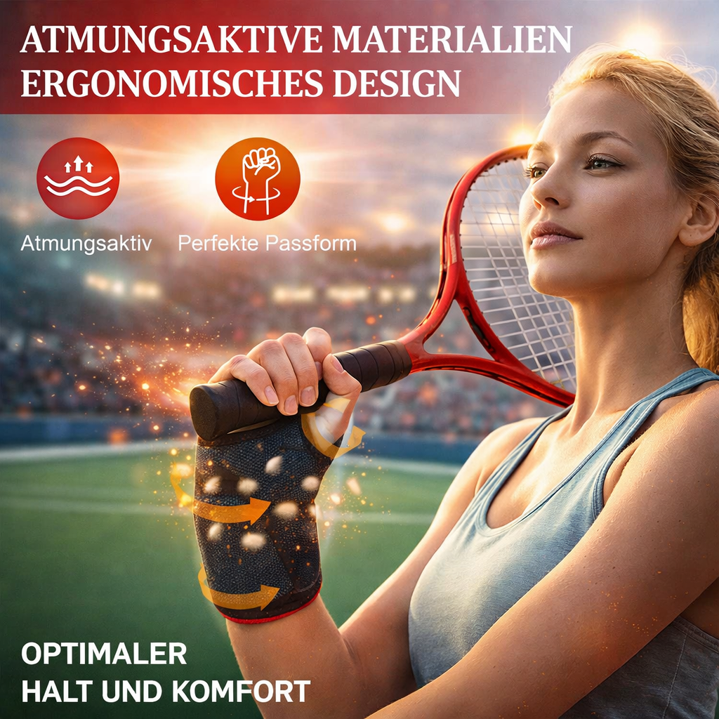 NerooFlow™ Karpaltunnel Bandage Handgelenk Rotlicht Therapiearmband Infrarot