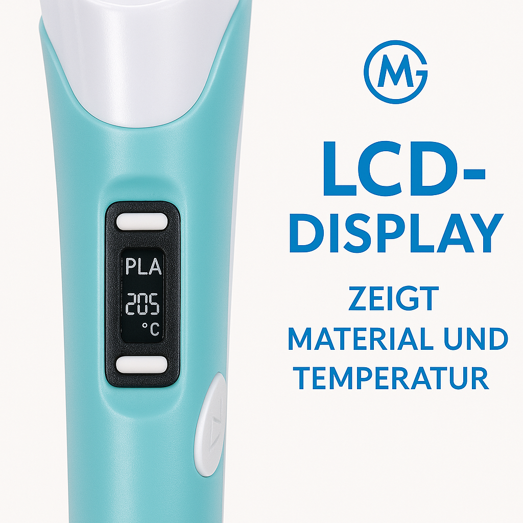 3D Druckstift USB mit 9 m PLA Filament für Kinder DIY DE.