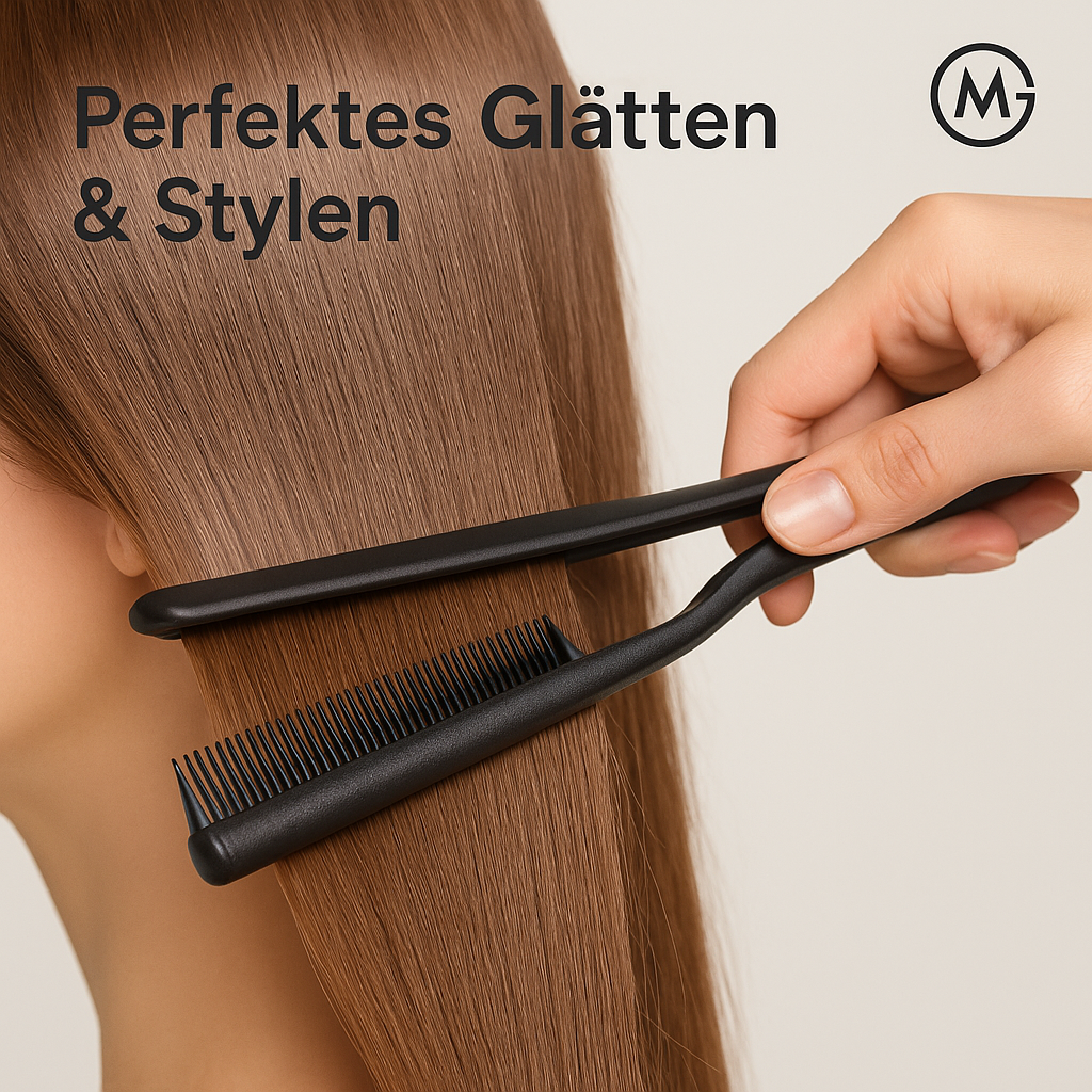 V-Comb Haarkamm Glättung und Styling für Perücken und Haare DE.