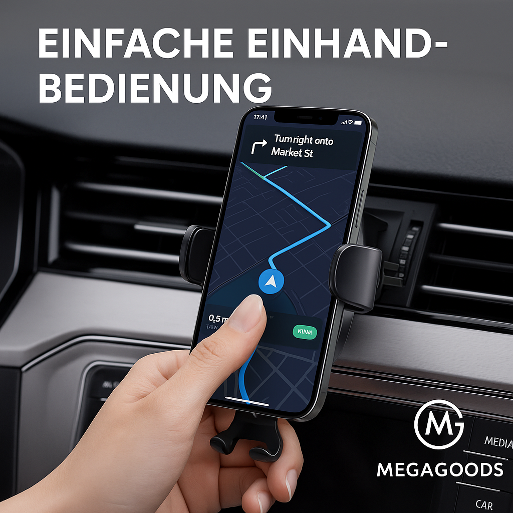 Handyhalterung Auto Lüftung Universal Hakenclip Smartphone Halter DE.